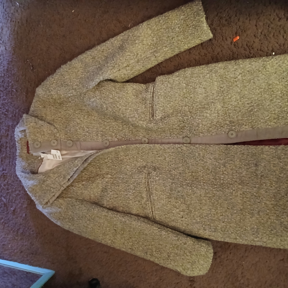 H&M Brown Textured Jacket